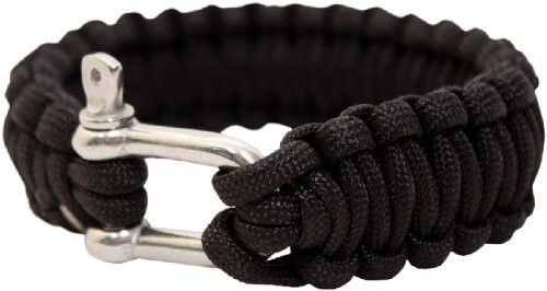 BCB Adventure Clothing Paracord Bracelet with Metal Buckle jeden rozmiar CM074B