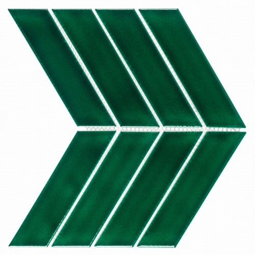 Dunin mozaika ceramiczna, gresowa Royal Chevron Vert