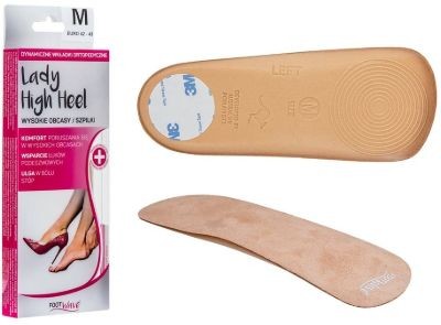 Footwave Profesjonalne wkładki ortopedyczne dla Pań na HALLUX i płaskostopie poprzeczne FootWave (CatWalk) 000197