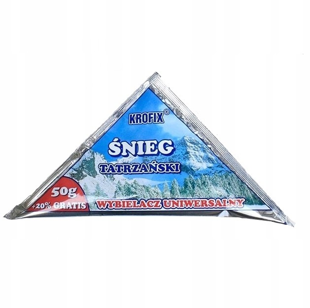 Wybielacz Uniwersalny Śnieg Tatrzański 60G KR6