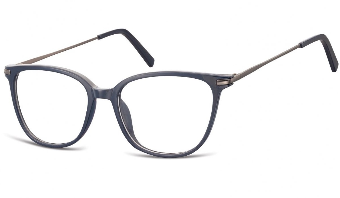 Sunoptic Oprawki zerówki korekcyjne Nerdy Unisex AC26C ciemnogranatowe AC26C