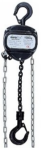 Eurolite Wciągarka łańcuchowa ręczna Chain Hoist 10M/1.0T black 58000115