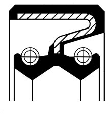 CORTECO Pierscień uszczelniający wału, wał skrzyni biegów 01030118B