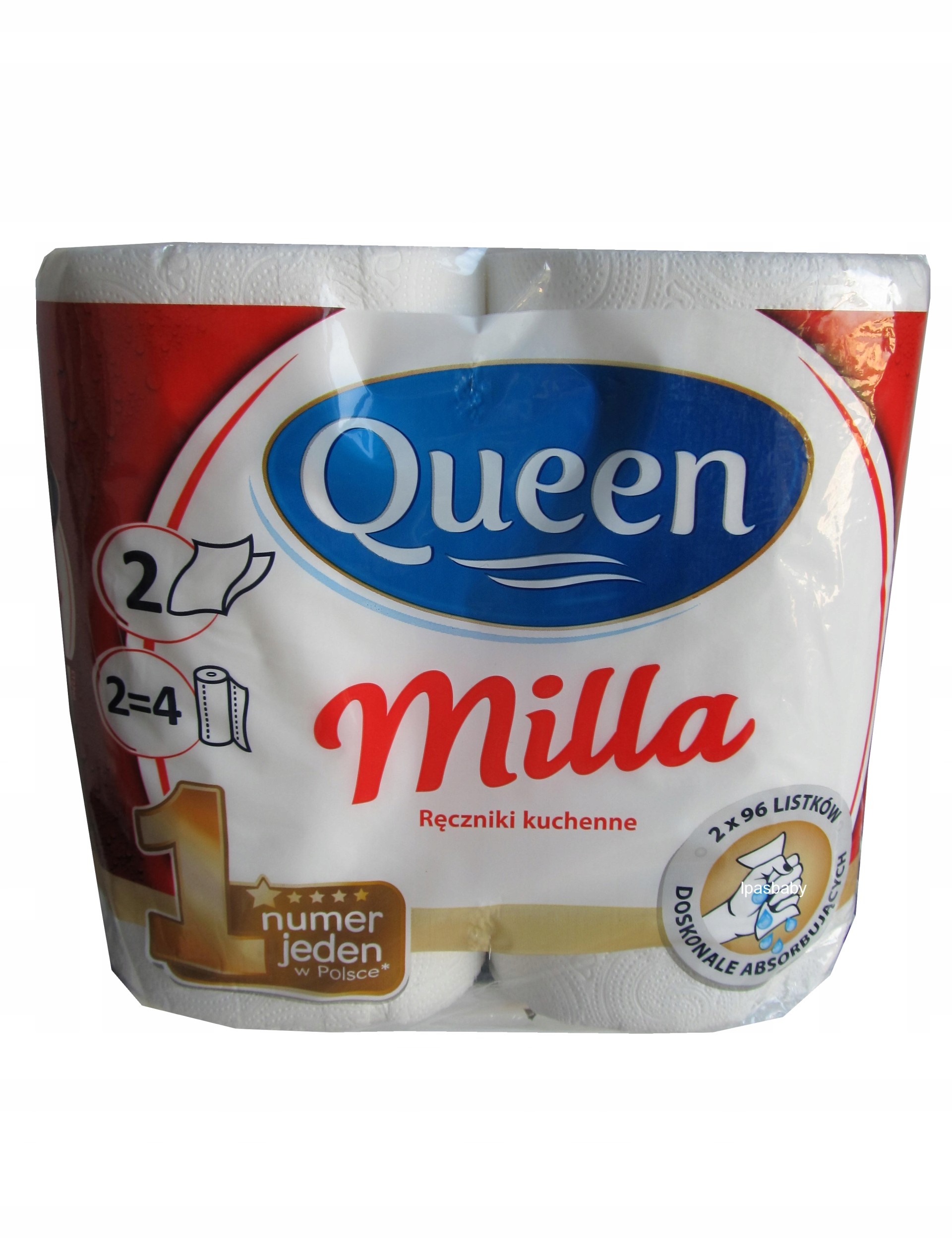 Queen Milla ręczniki kuchenne 2 rolki