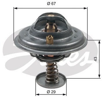 GATES Termostat, żrodek chłodzący TH27680G1