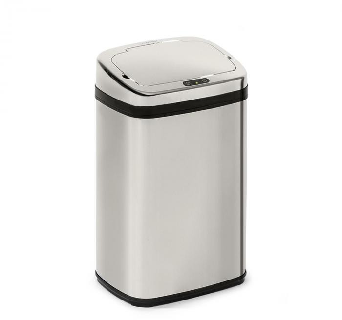 FENIKS Klarstein Klarstein Cleansmann 30, czujnik, 30 litrów, na worki na śmieci, ABS, chromowany KG15-Cleansmann30l