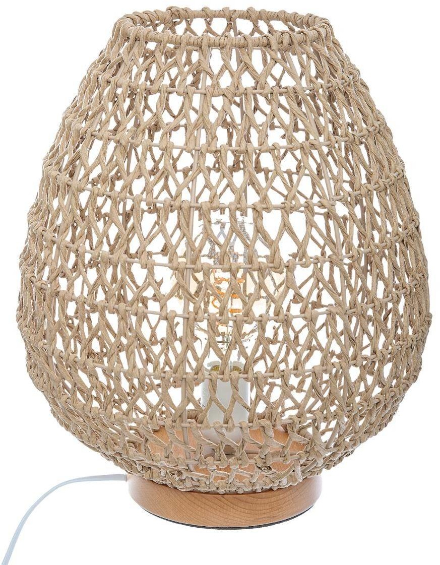 Atmosphera Lampa stołowa ETEL z ażurowym kloszem 35,5 cm 168205