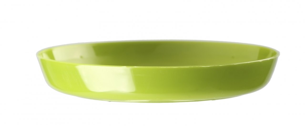 Galicja Podstawka plstikowa Cristal 17 cm zielona