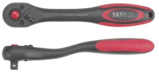Yato grzechotka powlekana wygięta 3/8 YT-0294
