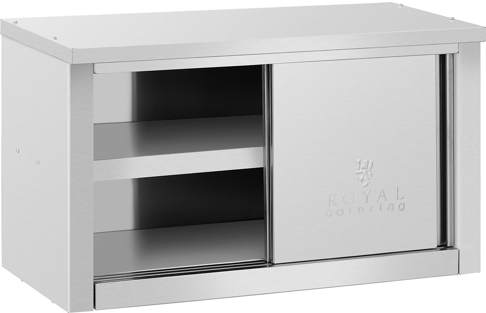 Royal Catering Szafka wisząca 900 x 400 x 500 mm obciążenie 1 półki 70 kg RCAT-90/40/50-CP