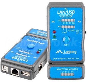 LANBERG tester kabli NT-0403