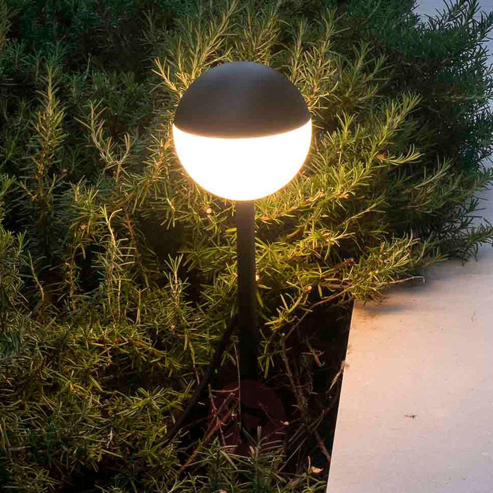 Faro Lorefar Słupek oświetleniowy LED Piccola z grotem czarny