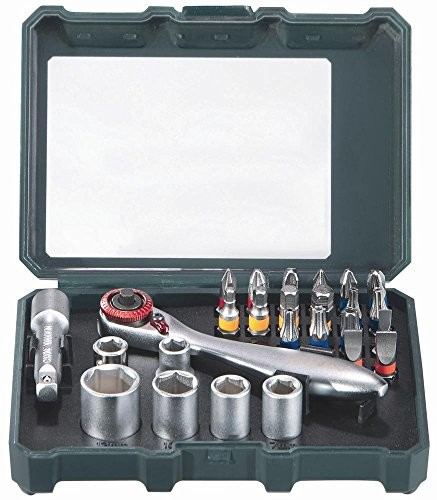 Metabo Promotion 626701000 zestaw bitów i grzechotek, 26-częściowy 626701000
