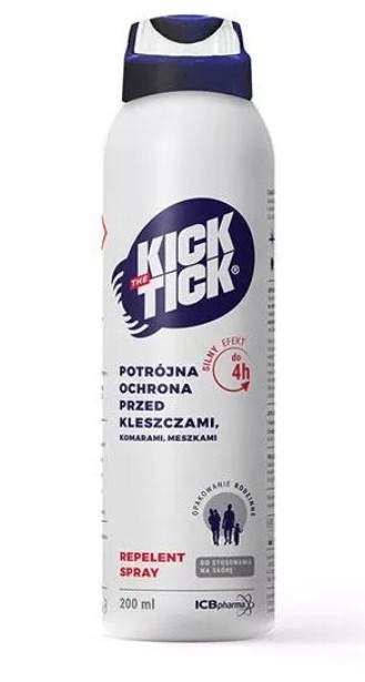 Kick The Tick Max Repelent Plus Spray 200ml Komary