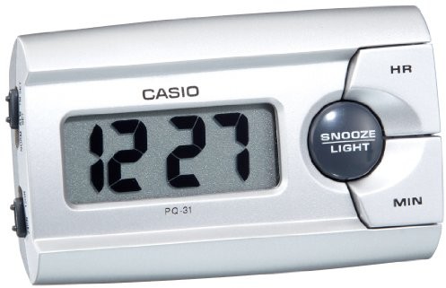 Casio Collection budzik cyfrowy kwarcowy PQ-31  8EF PQ-31-8EF