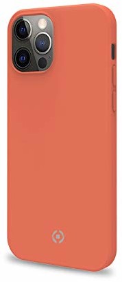 Celly Etui ochronne na iPhone 12 Pro Max, etui ochronne z miękkiego silikonu TPU, antypoślizgowe, odporne na uderzenia i zarysowania CROMO1005OR01