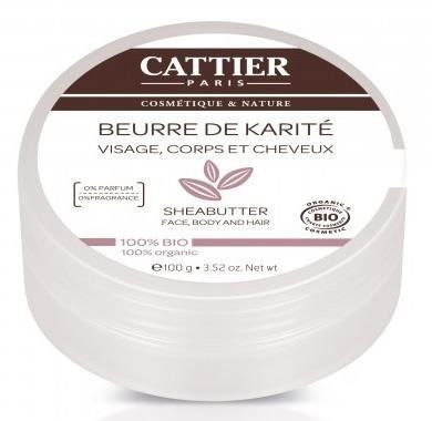 Cattier MASŁO SHEA EKO 100 g bioplanet-3283950070300