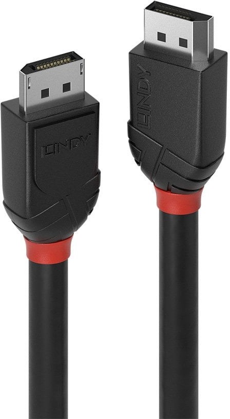 Lindy 36490 Kabel DisplayPort 1.2 Black Line 0,5m LY-36490