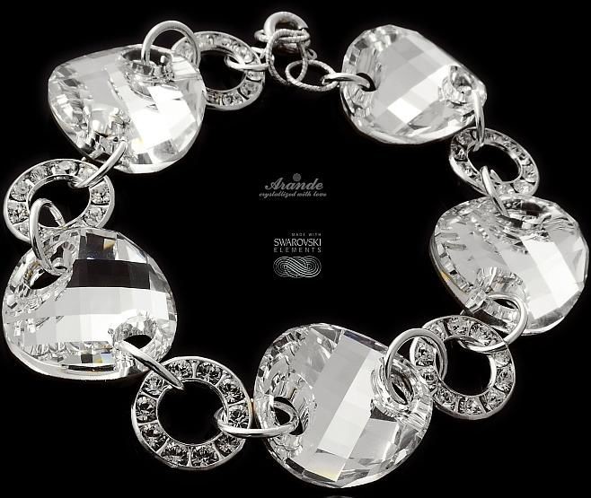 Swarovski Arande Przepiękna Bransoletka COMET SREBRO 700320