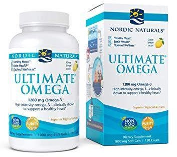 Ultimate Nordic Naturals Omega 640 mg (120 kaps.)