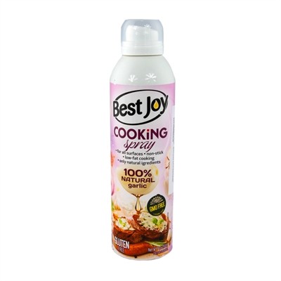 Best Joy Cooking Spray 100% Natural Garlic 250ml