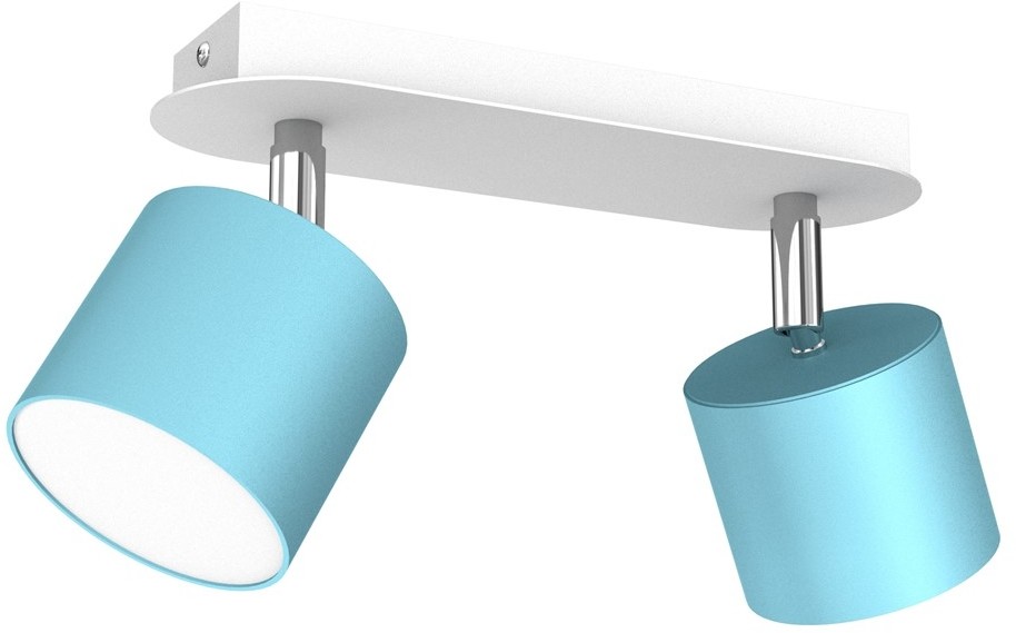 Milagro Lampa sufitowa DIXIE BLUE 2xGX53 MLP7605