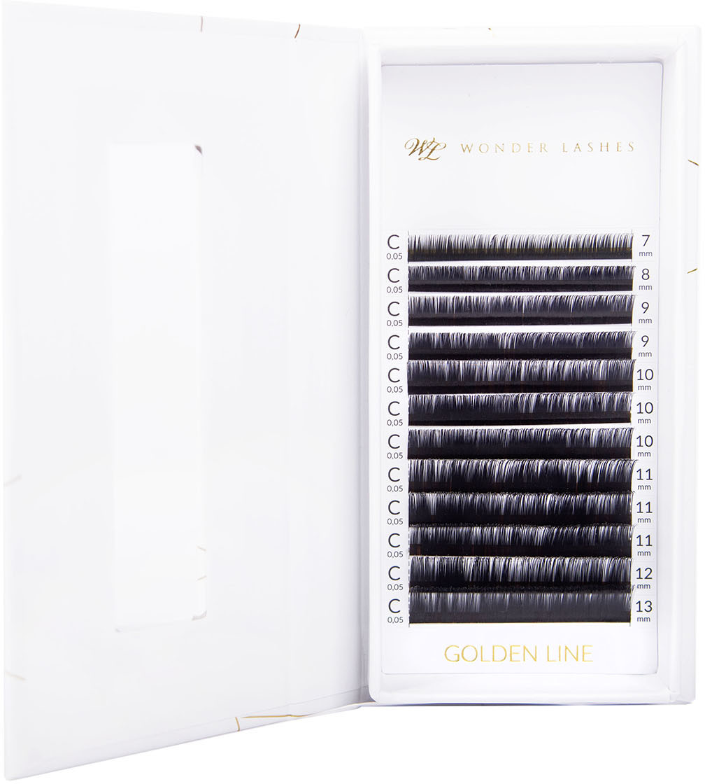 Rzęsy Golden Line Wonder Lashes D 0,07 10mm