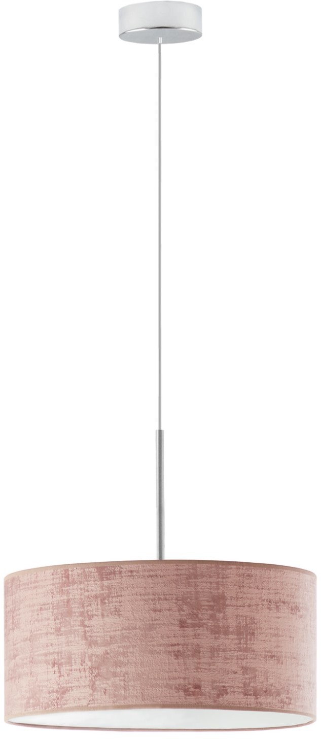 LYSNE Lampa wisząca z regulacją wysokości SINTRA VELUR fi 40 cm kolor różowy 14531V/611 kolor różowy