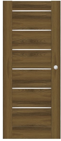 Drzwi pokojowe przesuwne Toreno 80 orzech premium SWNF000066