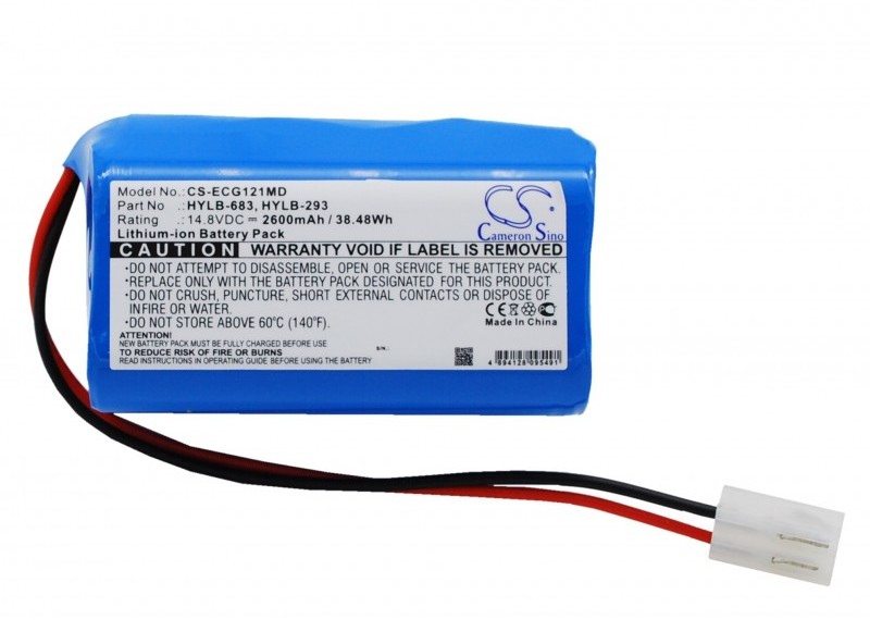 Cameron Sino Biocare ECG-1200 HYLB-293 2600mAh 38.48Wh Li-Ion 14.8V Cameron Sino)