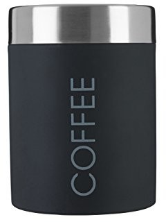 Premier Housewares Premier housewares pojemnik na kawę, emalia, z gumową uszczelką, czarna 0508676