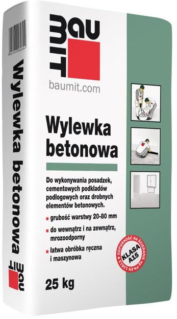 Baumit Wylewka betonowa 20-80 MM 25kg 20 - 80 mm