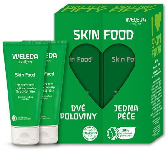 Weleda Zestaw upominkowy Skin Food dla bratniej duszy 75 ml + 75 ml