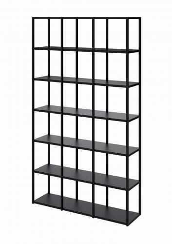 S&w Design Regał STEEL BOX 212x120 Loft na książki i segregatory RSB612030212D