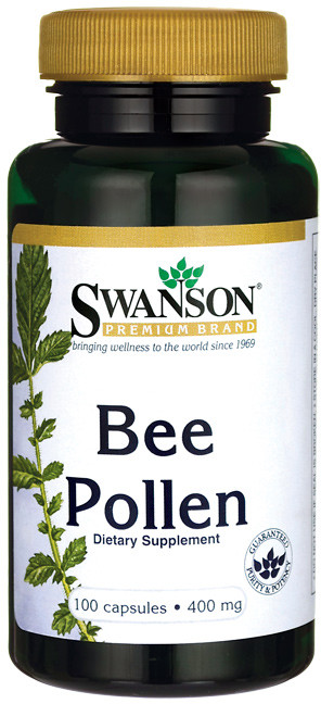 SWANSON Bee Pollen (pyłek pszczeli) 400mg 100kaps