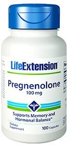 Life Extension Pregnenolone (Pregnenolon) 100mg - 100 kapsułek