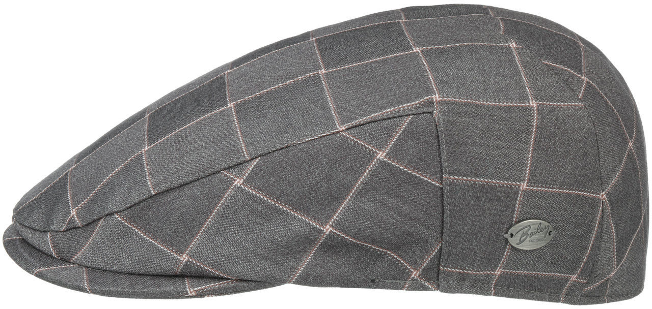 Bailey of Hollywood Plaski Kaszkiet Candler by szary, M (56-57 cm)