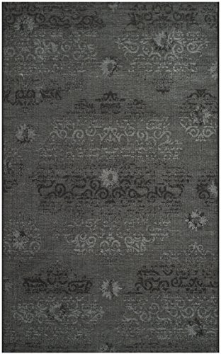 Safavieh Malta overdye inspirowane dywan, poliester  mieszanka, czarny/szary PAL129-56C6-4