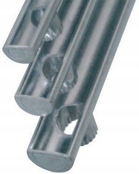 Rynna Boczna Z Wylotem Ocynkowana 120MM