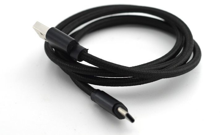 Kabel USB - Micro USB-C do Telefonu Ładowania Ładowarki 1m