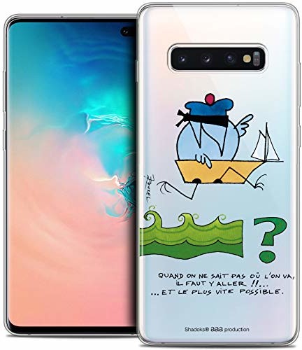 Samsung Caseink Etui ochronne do Galaxy S10+, ultracienkie, motyw: Shadoks Il Faut Y Aller ! CPRNTSKS10PLUSWHERE