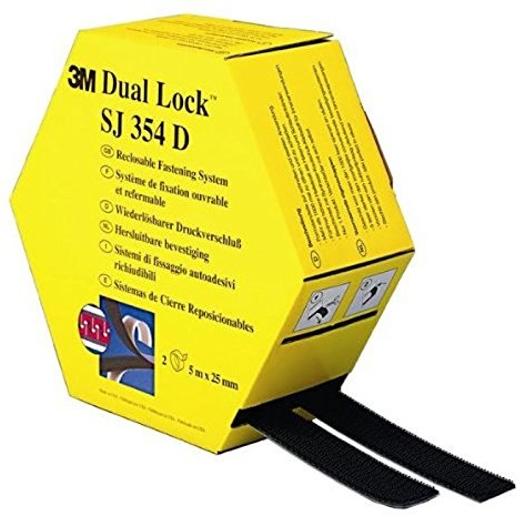 3M Dual Lock  elastyczne zapięcie dociskowe SJ-354D, 25 mm x 5 m (1 szt. w zestawie) SJ354D