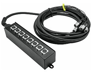OMNITRONIC Multicore Stagebox MUS-810 8IN 10m 30304617