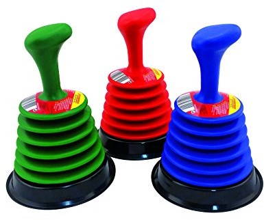 Rothenberger Industrial 1500001444 ropue Mini dzwonek ssące, plastik, sortowane kolorystycznie, 12 x 12 x 16 cm 1500001444