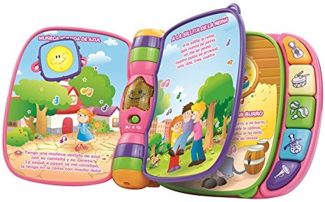 Vtech VTech Baby Erste Lieder, książka muzyczna, Rosa