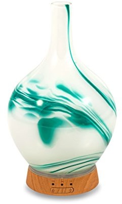 Pajoma 81045 Aroma Diffuser spadelightt Wind, dmuchanym szkle/tworzywo sztuczne, wysokość 24 cm 81045