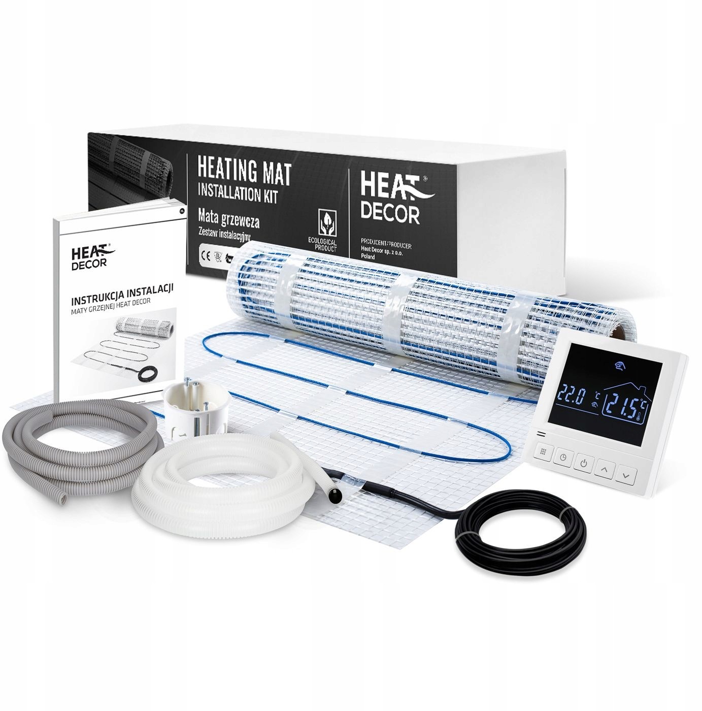 Mata Grzejna Grzewcza Zestaw HD-mat150/T2-12.0m