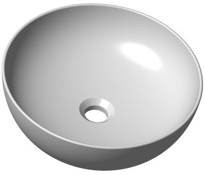 Ravak umywalka Uni Slim 400 B nablatowa ceramiczna XJX01140003 XJX01140003