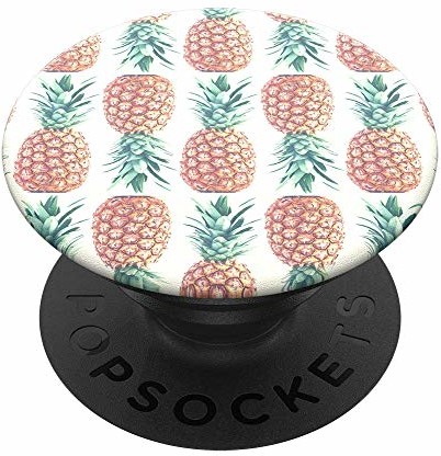 PopSockets PopSockets PopGrip - Rozkładany uchwyt i podstawka do telefonów oraz tabletów z wymiennymi krążkami PopTops - Pineapple Pattern 800668