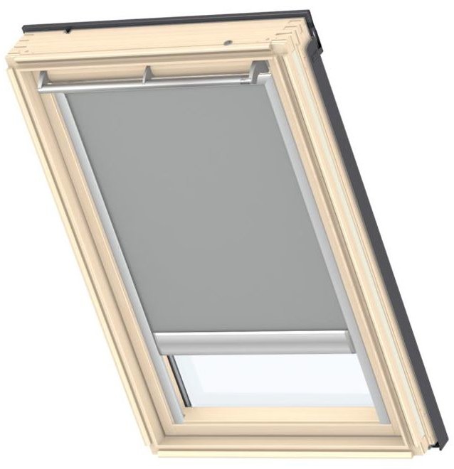 Velux Roleta zaciemniająca DKL MK06 Szara 78 x 118 cm